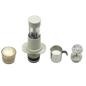 Mini cafetière portable avec mousseur à lait manuel pour faire du <span class=keywords><strong>chocolat</strong></span> chaud au latte cappuccino matcha l'utiliser en voiture en plein air - Product Image 4