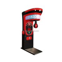 Machine de jeu de boxe interactive Riteng Arcade avec mesure de force de frappe, à monnayeur, en métal, certifiée CE