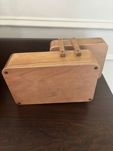 202509ビンテージ木製アコーディオン裁縫ボックス小型拡張可能オーガナイザーコンパートメント付き素朴なクラフト収納デスクオーガナイザー - Product Image 4