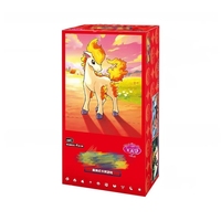 Ponyta en vedette, carte Pokémon TCG chinoise simplifiée, pack Gem4 n°4 CBB4C, booster de type Feu, monstre de poche classique de Kanto, carte à collectionner