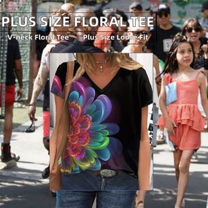 Women's Cotton T-shirts Wholesale Graphic Design Fancy <b>Tops</b> for Women Short Sleeve Cotton T-shirts - Product Image 2
