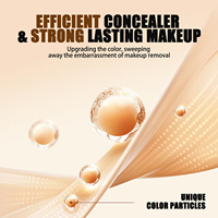 Créez votre propre marque de maquillage Guangdong, dernière formule naturelle, fond de teint liquide mat imperméable 30ml, service OEM