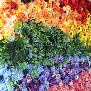 5D persiana enrollable seda Artificial Rosa <span class=keywords><strong>flor</strong></span> pared Fondo pintura al óleo <span class=keywords><strong>flor</strong></span> pared para boda hogar salón Decoración - Product Image 3