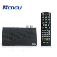 HEVC H.265 Decodificador de caja de TV digital de 168MM 220MM Decodificador de antena de TV digital de mm