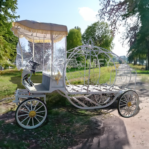 Classic Luxury Electric <b>White</b> Hearse Modern Exquisite Funeral Sedan with Luxury <b>Curtains</b> Special Transportation Trailer - Product Image 2