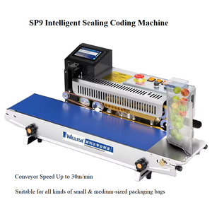 Macchina Automatica per Sigillatura e Codifica a Caldo Continuo per Sacchetti di Plastica e <span class=keywords><strong>Film</strong></span> con Imballaggio di Prodotti Chimici - Product Image 2