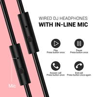 Le casque de DJ filaire OneOdio Pro 10 Rose Gold avec des basses fortes pour les audiophiles et un usage professionnel