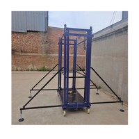 Échafaudage électrique auto-propulsé, échafaudage électrique pliable, élévateur d'échafaudage électrique multiple