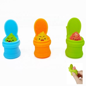 2025 Creative Squeeze Decompression Toy Poop Ball Toy Carry Around Knead Colored Poop Funny Joke Toys for Adult and Children Gift - Product Image 1