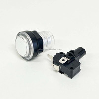 Pièces de jeu d'arcade zéro retard Led bouton poussoir interrupteur Machine d'arcade boutons poussoirs