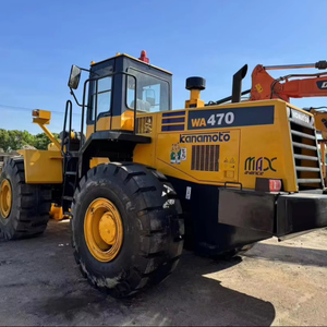 Komatsu รถตักล้อ WA470มือสองรุ่น2023 23.1T พิกัดโหลดสีเดิมคุณภาพดีระบบ Komtrax ทรงถังสูง - Product Image 1