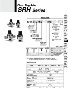 2024 Offre Spéciale Usine Haute Qualité Srh Type Vide Pression Négative Précision Régulateur De Pression De Filtre À Air Réglable - Product Image 6