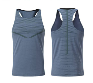 Camiseta Deportiva de Tirantes para Hombre, de Alta Calidad, 100% Poliéster, Impresión Digital, Secado Rápido, Transpirable, para Fitness, Entrenamiento, Gimnasio - Product Image 1