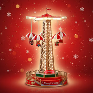 กล่องดนตรี LED ดนตรีคริสต์มาส ปี 2025 สำหรับสวนสนุก ของขวัญคริสต์มาส ของตกแต่งคริสต์มาส - Product Image 2