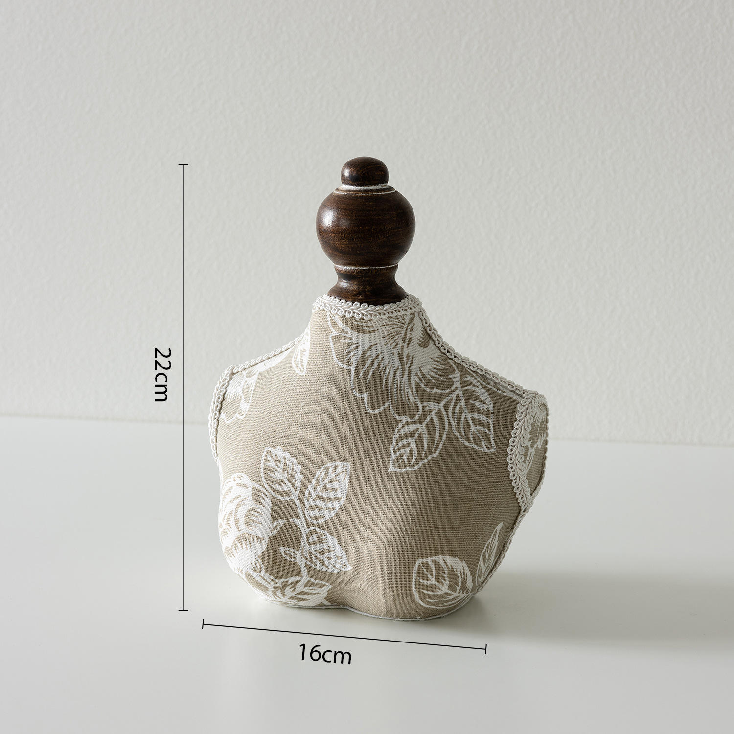 beige Flower lace model [short style]