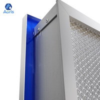 Filtro de CA para sala limpia personalizado, filtro HVAC U15 U17, campana de flujo laminar H13, filtro Hepa H14 para laboratorio