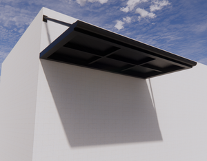 Toldo de puerta de pérgola exterior impermeable toldos de aluminio - Product Image 3