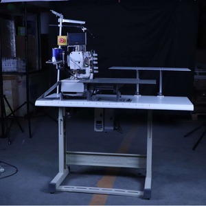 Zoyer <b>Automatic</b> Coverstitch <b>Machine</b> Flat Bed High Productivity T-Shirt Hem <b>Sewing</b> Equipment - Product Image 2