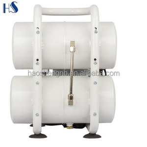 Популярный безмасляный компрессор HSENG AS06T 1/4 л.с. с ресивером 8 л и фильтром для временных татуировок, аэрографов и пневмоинструментов - Product Image 6