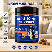 BeiYuan Pet Hip Joint Soft Chews, complément alimentaire pour la mobilité et la santé digestive, glucosamine, probiotiques, haute palatabilité pour chats, OEM