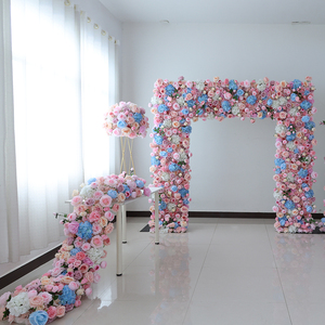 Nuovi Design di Parete Floreale Artificiale 3D e <span class=keywords><strong>Arco</strong></span> di Fiori Decorativo per Interni <span class=keywords><strong>Casa</strong></span> Matrimonio Sfondo Nuziale - Product Image 4