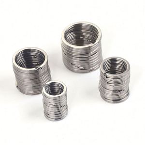 Porte-clés en acier inoxydable, porte-clés suspendu, accessoires de bijoux faits à la main, idées créatives - Product Image 4