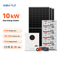 KEVOLT Solargenerator 8-30kW Hybrid-Solarstromsystem mit Batterie Komplettes Solarenergiesystem für Zuhause