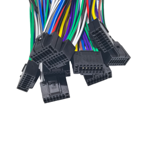 Заводской кастомный 16-контактный аудиокабель для автомагнитол Kenwood, DVD-плееров и вторичных стереосистем, электрический разъем - Product Image 3