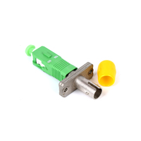 Adaptateur Optique à Bride Monomode Multimode SC LC ST FC pour Panneau de Brassage ODF Réseau