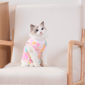 Pet <b>Cat</b> <b>Clothes</b> <b>Cat</b> Neutering Recovery Suit, Easy On/Off with Button Closure for <b>Cat</b> Rehabilitation - Product Image 2