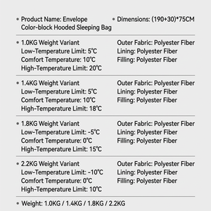 Saco <span class=keywords><strong>de</strong></span> Dormir <span class=keywords><strong>de</strong></span> 1.8 kg para Exteriores, Kit <span class=keywords><strong>de</strong></span> <span class=keywords><strong>Supervivencia</strong></span> para Otoño, Saco <span class=keywords><strong>de</strong></span> Dormir <span class=keywords><strong>de</strong></span> Emergencia para Camping, Saco <span class=keywords><strong>de</strong></span> Dormir Individual Portátil - Product Image 5