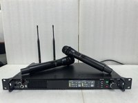 Ensemble de microphones sans fil à capsule dynamique UHF à 2 canaux ANX4/KSM8 500mhz/600mhz/900mhz avec suppression du bruit