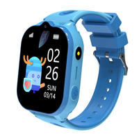 Montre connectée pour enfants LT52 4G Android GPS LBS WIFI Localisation Appel vidéo Jeux de puzzle IP67 128 Mo de RAM 192 Mo de ROM Boussole pour garçons et filles