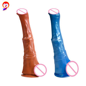 Riesiges Pferd PVC Adult Sexy Toys Tier Künstlicher <span class=keywords><strong>Penis</strong></span> Design für Frauen Sexuelles Vergnügen - Product Image 1