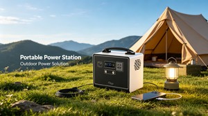 1000W Portable Power Station for <b>Camping</b> Outdoor Fast Charge Solar <b>Generator</b> Power Bank Custom Branding Wholesale OEM Supported - Product Image 1
