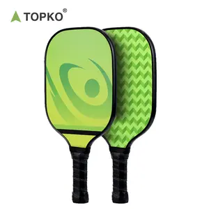 TOPKO Pickleball Paddle Set USAPA Approved Fiberglass Pickleball Set Pickleball Paddles Pickleballs Lightweight Carrying Bag