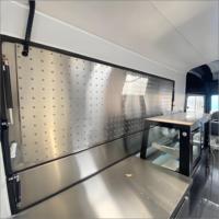 Camión de Comida Personalizado con Cocina Totalmente Equipada para Negocios de Catering de Ensaladas Saludables, Jugos y Servicios de Comida Fresca