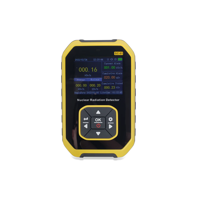 Geiger Counter Nuclear Radiation Personal Dosimeter Detector X-ray Beta Gamma Detector GC-01