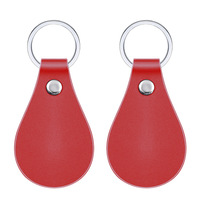 Porte-clés en cuir PU vierges en gros pour la fabrication artisanale DIY, cadeaux personnalisés avec logo, vente en gros