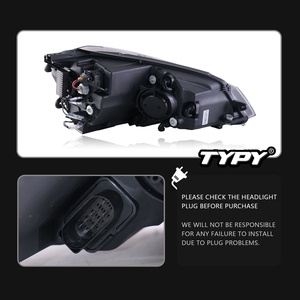 Conjunto de Faros Delanteros TYPY para Golf 7 2013-2017, Conversión a LED con Proyector de Cielo Estrellado, Luces de Circulación Diurna, Señales de Giro Brillantes, 12V, Nuevo - Product Image 6