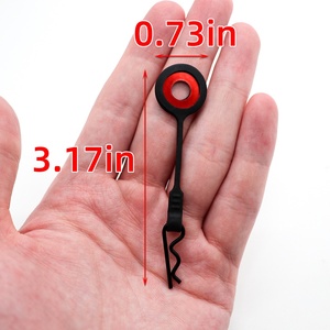 Clips de corps en Gel de silice retenue pour 1/10 1/8 échelle RC modèle voiture <span class=keywords><strong>Arrma</strong></span> granit Kraton mise à niveau RC pièces Accs corps coque Clips broche - Product Image 3