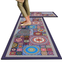 Alfombra de Cocina Antideslizante Cuadrada de 1.5mm de Grosor, Absorbente de Agua y Aceite, Lavable a Máquina, Resistente a las Manchas, Marca American Door