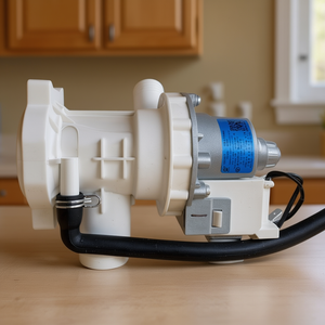 Littleswan Drain Pump Motor PX2025 3 <b>Copper</b> Metal For Front Load <b>Washer</b> Parts - Product Image 1