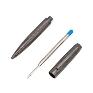 High Quality Custom Logo Sports Metal BallPen 1.0mm Golden Black Pattern Embossed Enterprise Business <b>Gift</b> Promotional Pens - Product Image 2