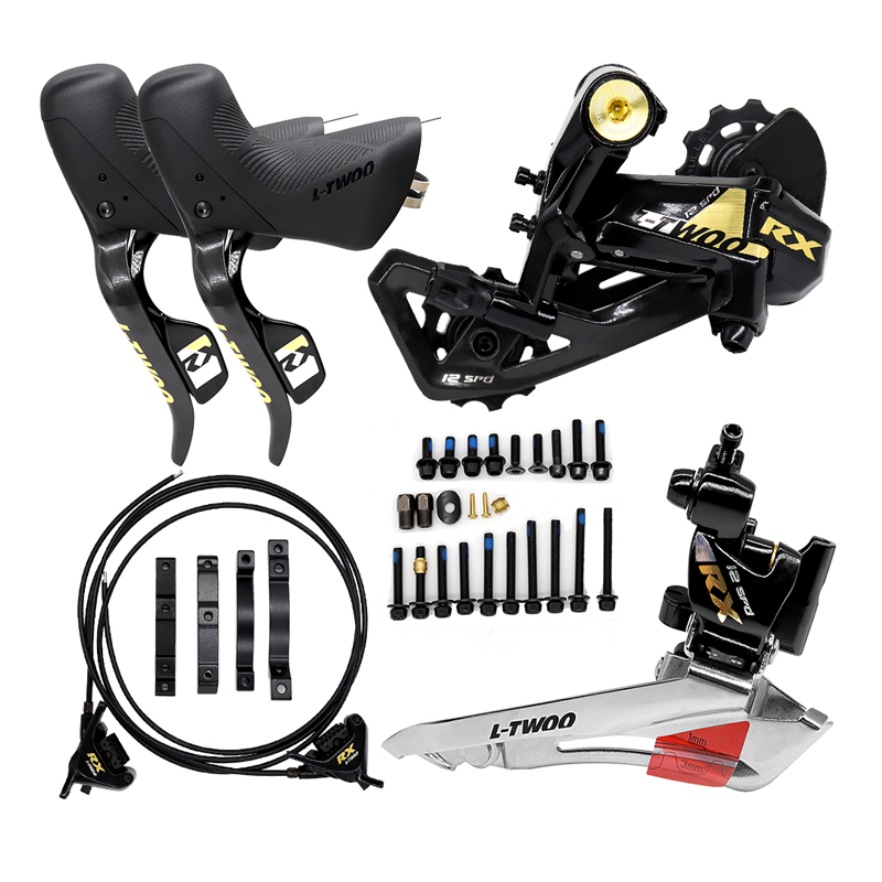 ltwoo rx 2x12スピードロードバイクディレイラーキットシフター