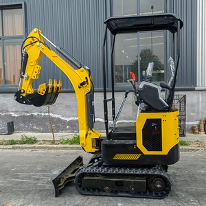 Melhores vendas Casa Agricultura Micro Bagger 1 Ton Breaker Hammer <span class=keywords><strong>Auger</strong></span> Small Digger Multifuncional Mini Escavadeira Com Anexos