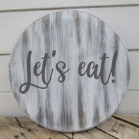 Personal isierte Lazy Susan Rotary Serviert ablett für Party Graduation Hochzeit Neujahrs feiern Dekor Kits für Desserts Snacks