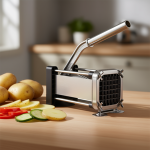 Épluche-pommes de terre en acier inoxydable avec lame, coupe-légumes manuel pour usage en cuisine - Product Image 2