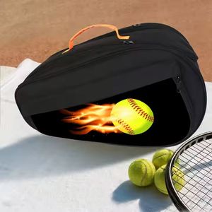 Sac à dos de sport promotionnel pliable en polyester imprimable par sublimation, personnalisable, grand format, en tissu Oxford, pour le tennis - Product Image 2