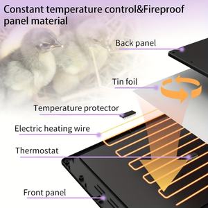 Chauffage pour poulailler moderne 2025 – Nouveauté – Utilisation intérieure, contrôle de température constant et panneau ignifuge - Product Image 2